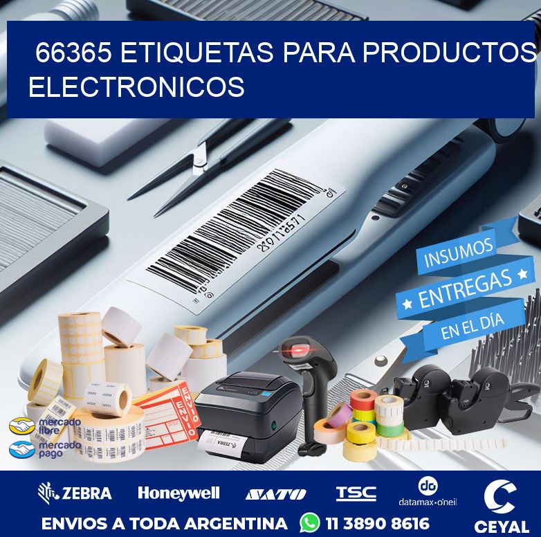 66365 ETIQUETAS PARA PRODUCTOS ELECTRONICOS