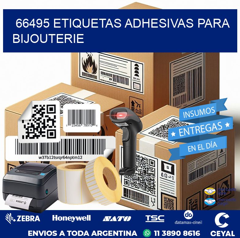 66495 ETIQUETAS ADHESIVAS PARA BIJOUTERIE