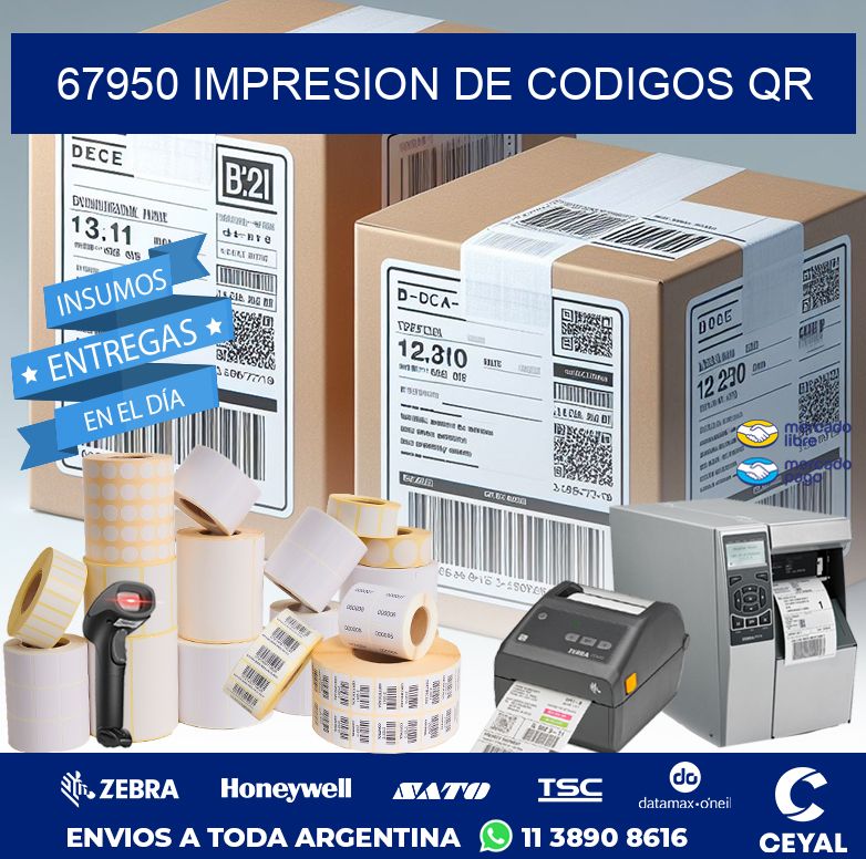 67950 IMPRESION DE CODIGOS QR