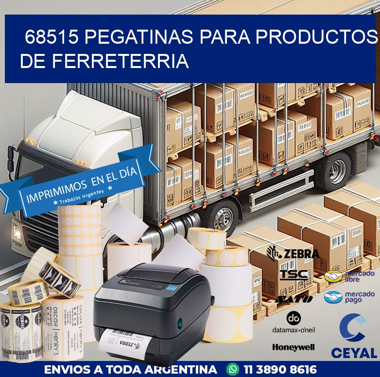 68515 PEGATINAS PARA PRODUCTOS DE FERRETERRIA