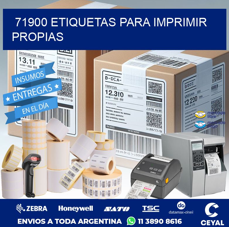 71900 ETIQUETAS PARA IMPRIMIR PROPIAS
