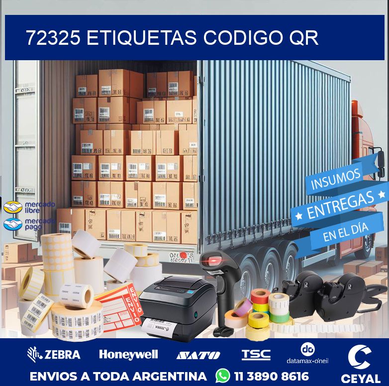 72325 ETIQUETAS CODIGO QR