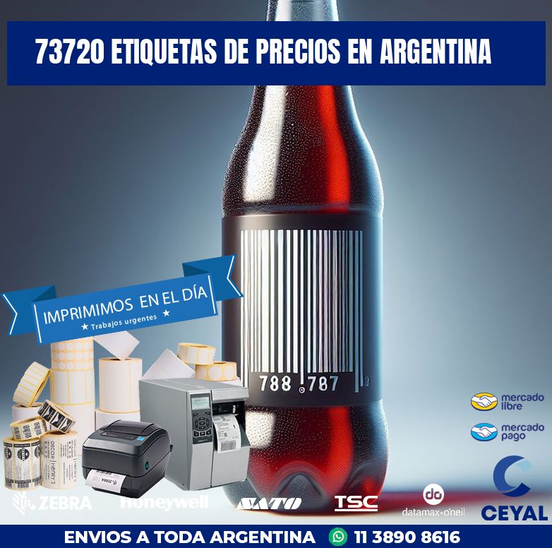 73720 ETIQUETAS DE PRECIOS EN ARGENTINA