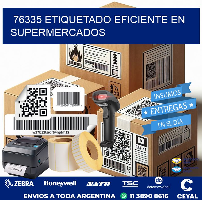 76335 ETIQUETADO EFICIENTE EN SUPERMERCADOS