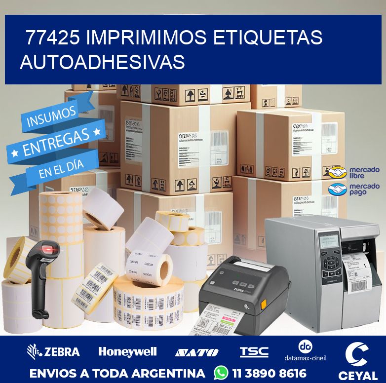 77425 IMPRIMIMOS ETIQUETAS AUTOADHESIVAS