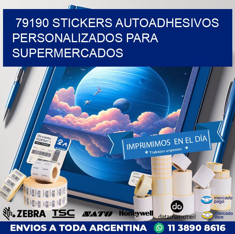 79190 STICKERS AUTOADHESIVOS PERSONALIZADOS PARA SUPERMERCADOS