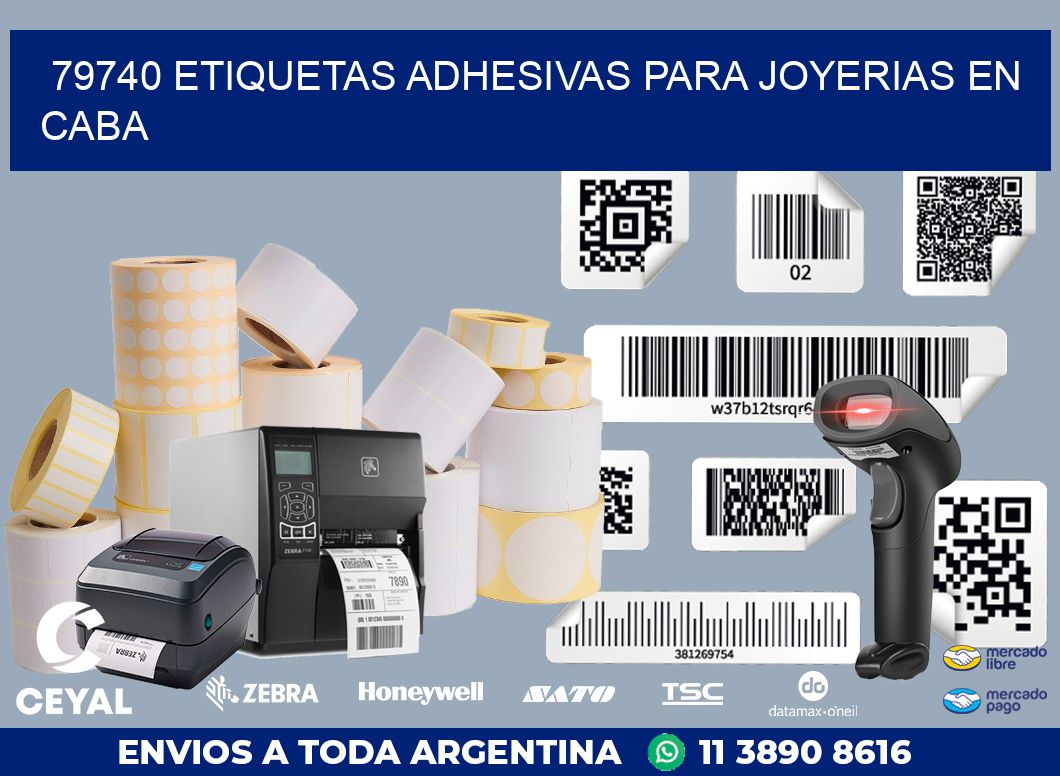 79740 ETIQUETAS ADHESIVAS PARA JOYERIAS EN CABA
