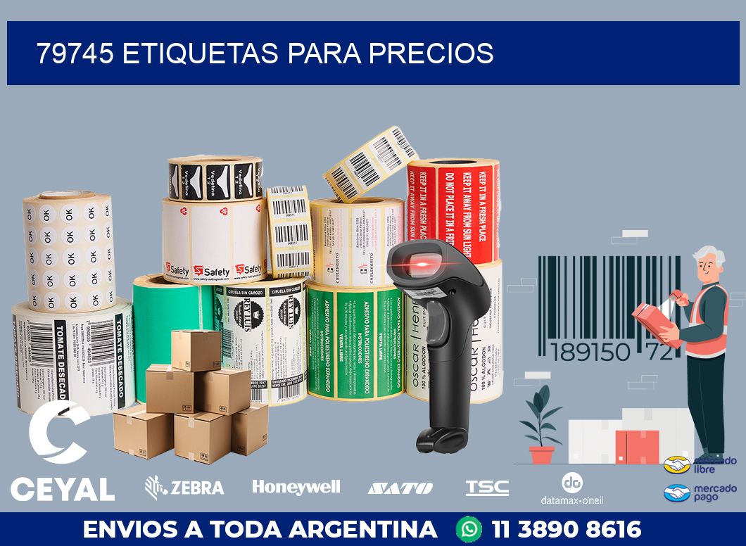 79745 ETIQUETAS PARA PRECIOS