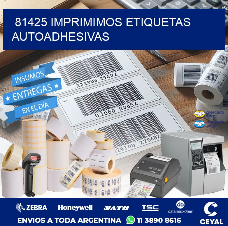 81425 IMPRIMIMOS ETIQUETAS AUTOADHESIVAS