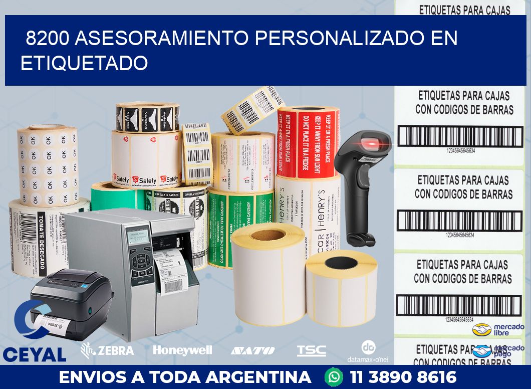 8200 ASESORAMIENTO PERSONALIZADO EN ETIQUETADO