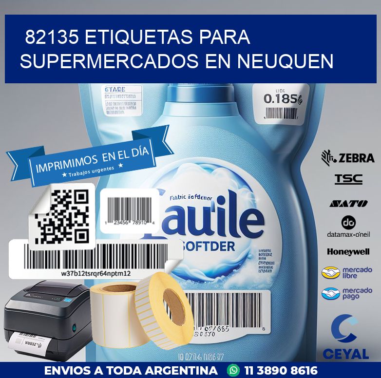82135 ETIQUETAS PARA SUPERMERCADOS EN NEUQUEN