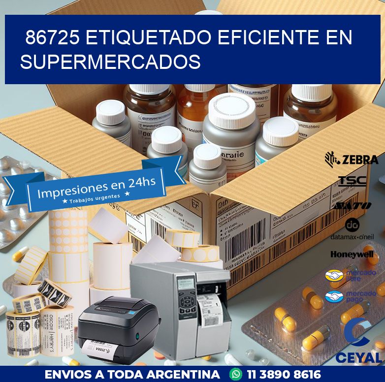 86725 ETIQUETADO EFICIENTE EN SUPERMERCADOS