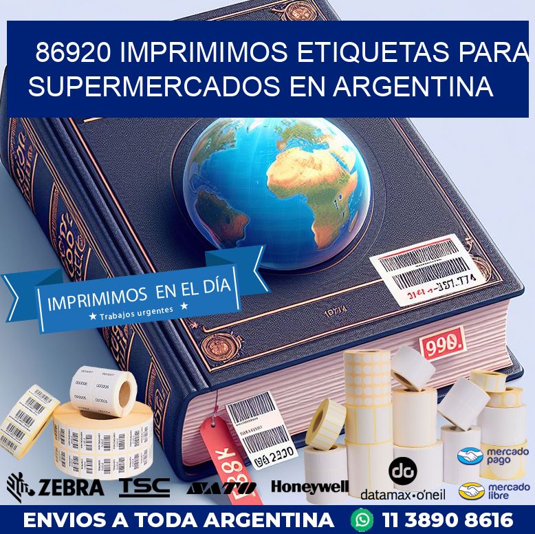 86920 IMPRIMIMOS ETIQUETAS PARA SUPERMERCADOS EN ARGENTINA