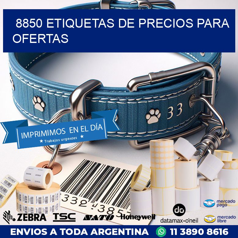 8850 ETIQUETAS DE PRECIOS PARA OFERTAS