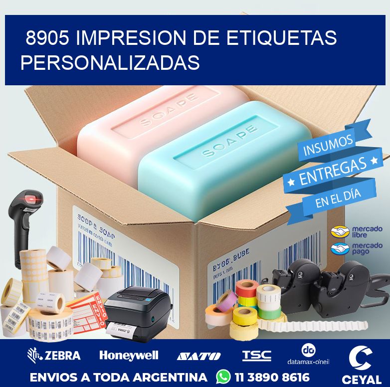 8905 IMPRESION DE ETIQUETAS PERSONALIZADAS