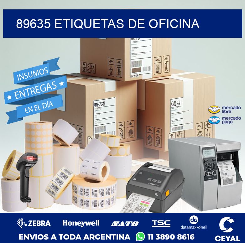 89635 ETIQUETAS DE OFICINA