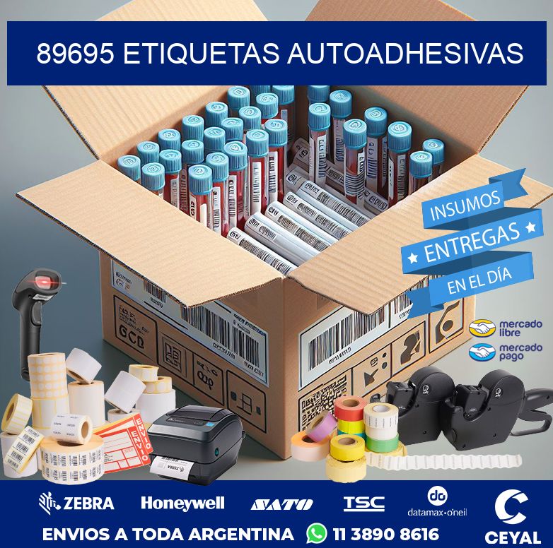 89695 ETIQUETAS AUTOADHESIVAS