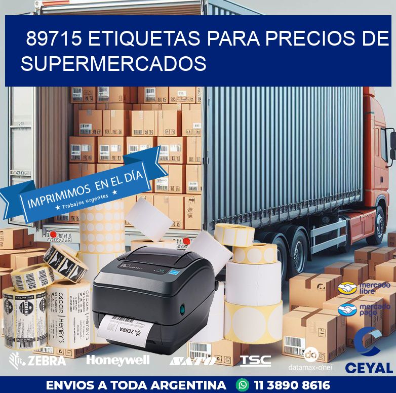 89715 ETIQUETAS PARA PRECIOS DE SUPERMERCADOS