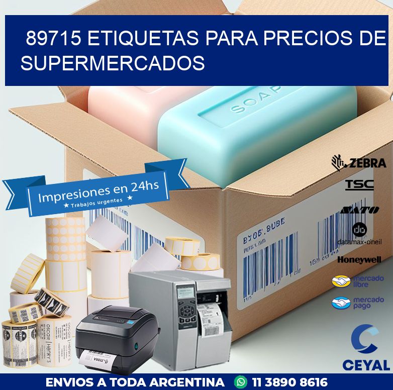89715 ETIQUETAS PARA PRECIOS DE SUPERMERCADOS