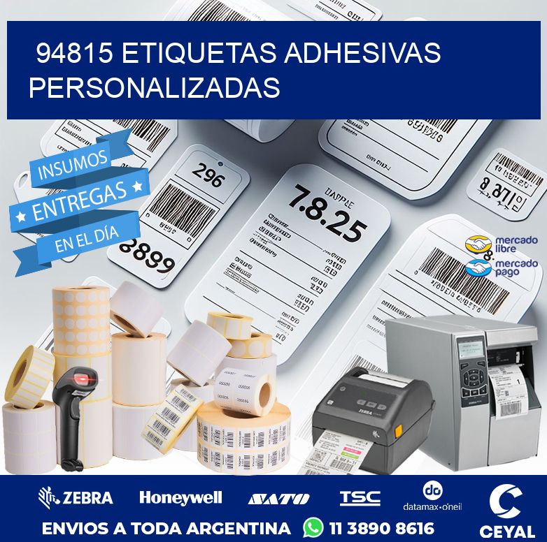 94815 ETIQUETAS ADHESIVAS PERSONALIZADAS