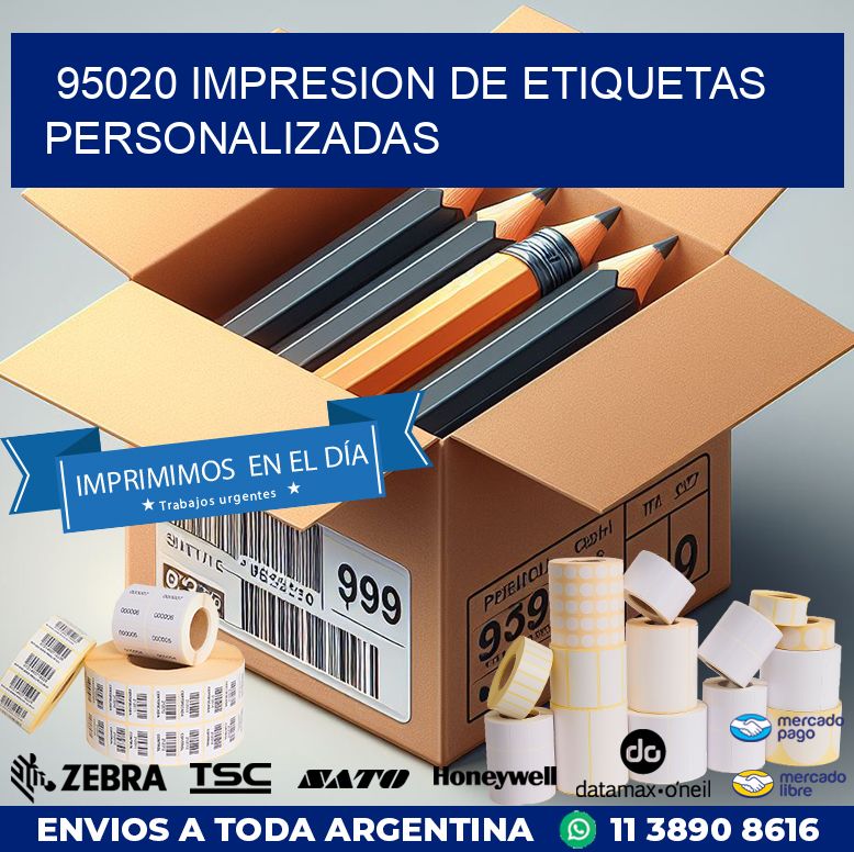 95020 IMPRESION DE ETIQUETAS PERSONALIZADAS