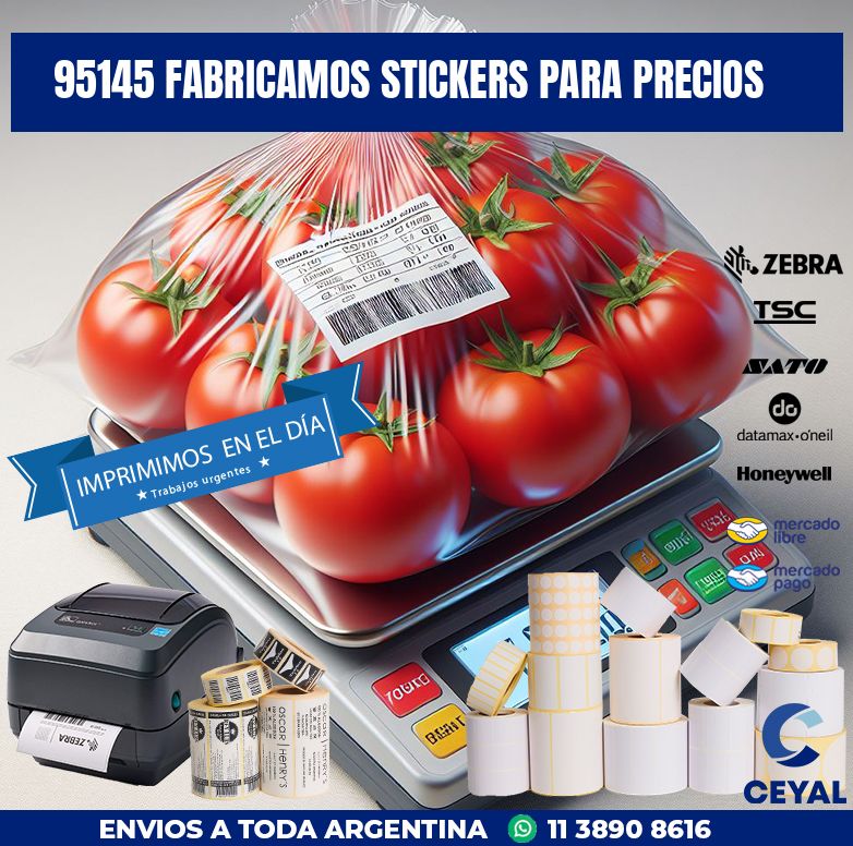 95145 FABRICAMOS STICKERS PARA PRECIOS