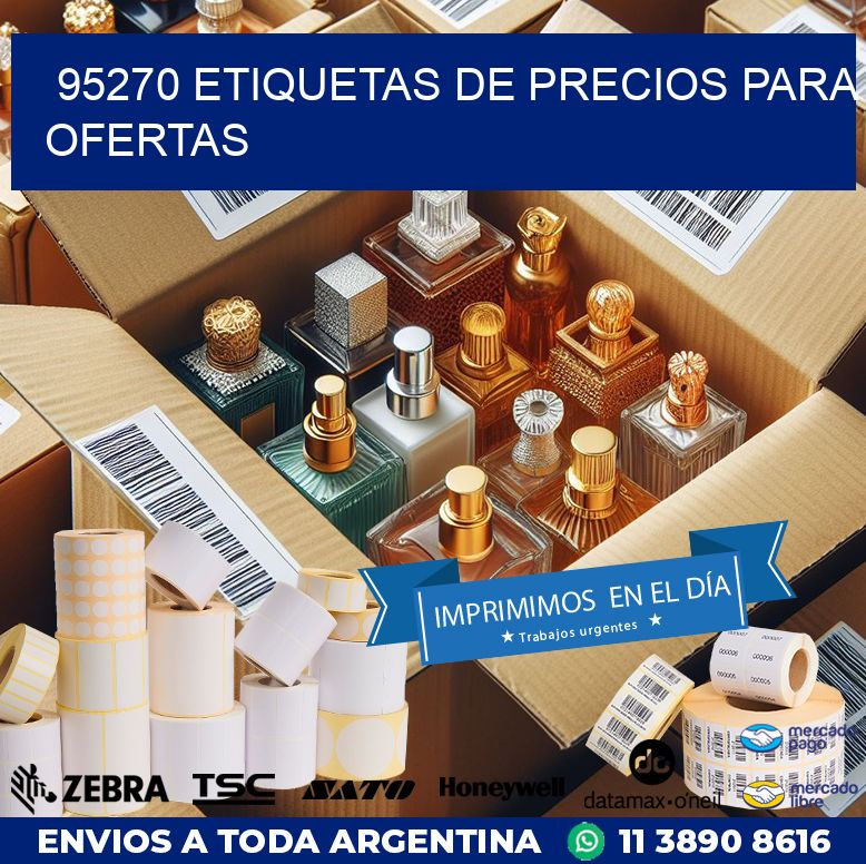 95270 ETIQUETAS DE PRECIOS PARA OFERTAS