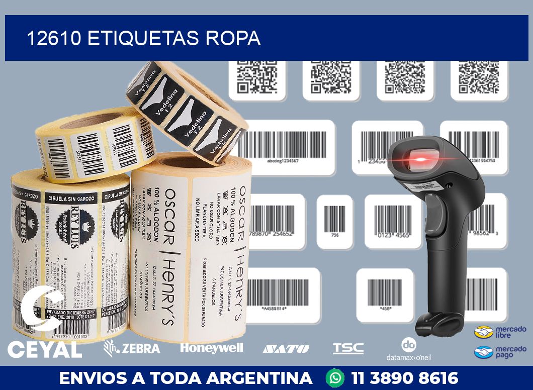 12610 ETIQUETAS ROPA