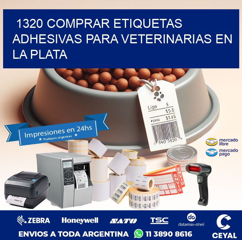 1320 COMPRAR ETIQUETAS ADHESIVAS PARA VETERINARIAS EN LA PLATA
