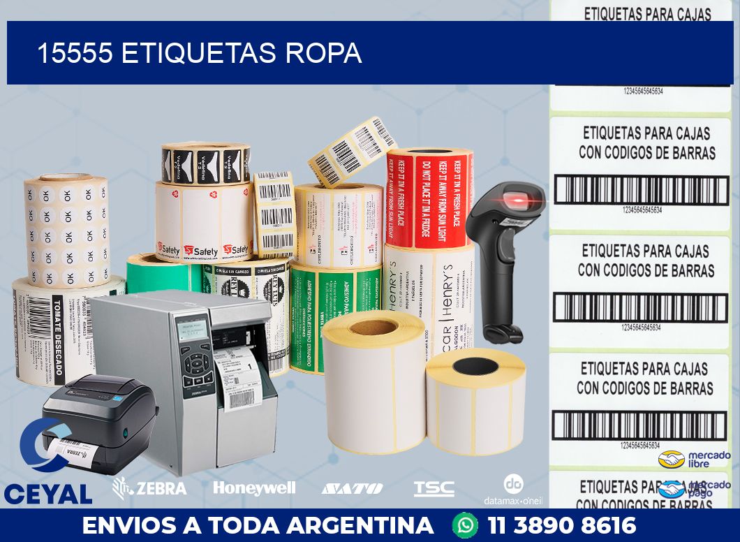 15555 ETIQUETAS ROPA