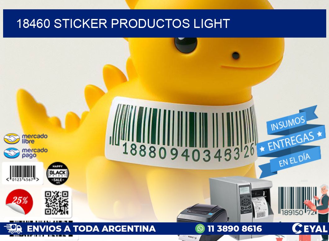 18460 STICKER PRODUCTOS LIGHT