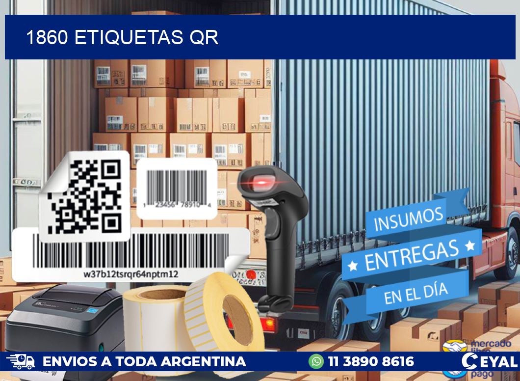 1860 ETIQUETAS QR