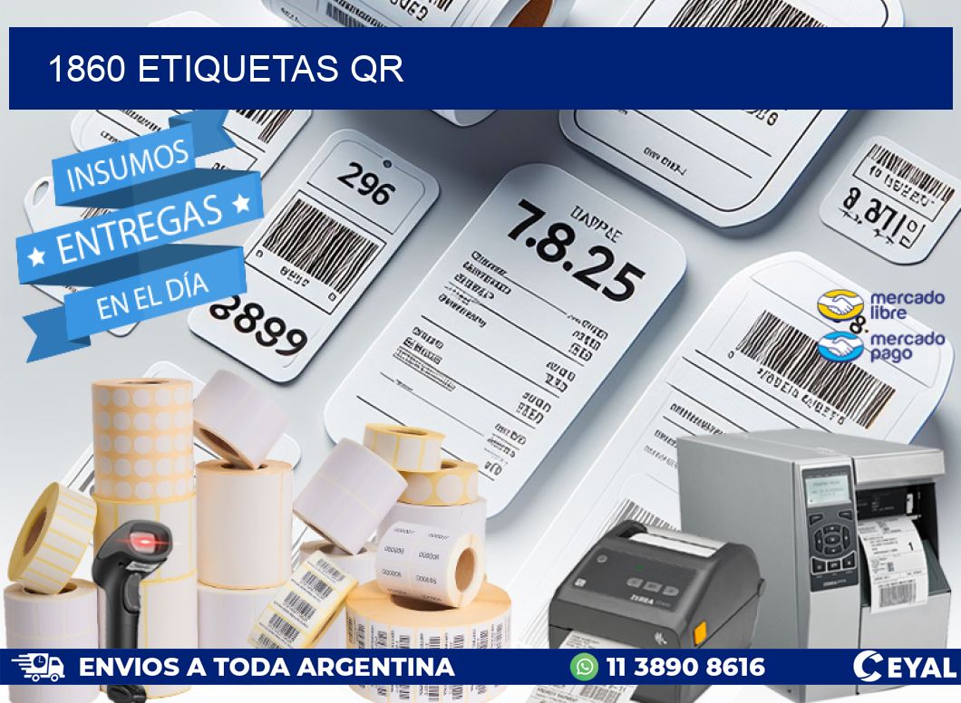 1860 ETIQUETAS QR