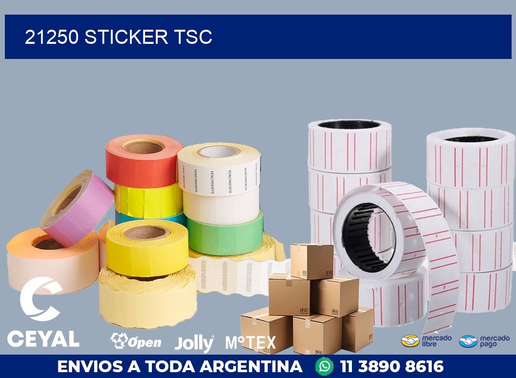 21250 sticker tsc