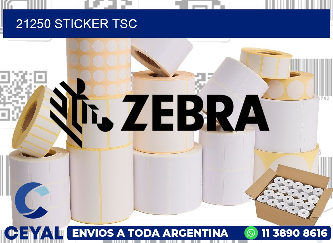21250 sticker tsc
