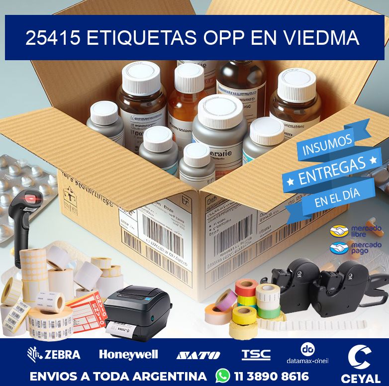 25415 ETIQUETAS OPP EN VIEDMA