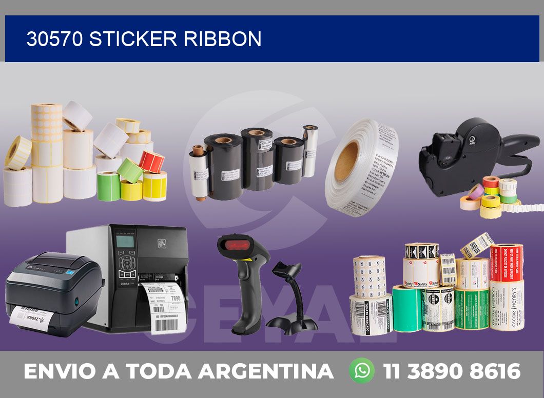 30570 sticker ribbon