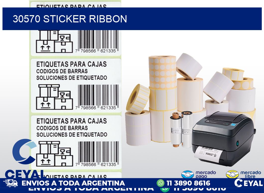 30570 sticker ribbon