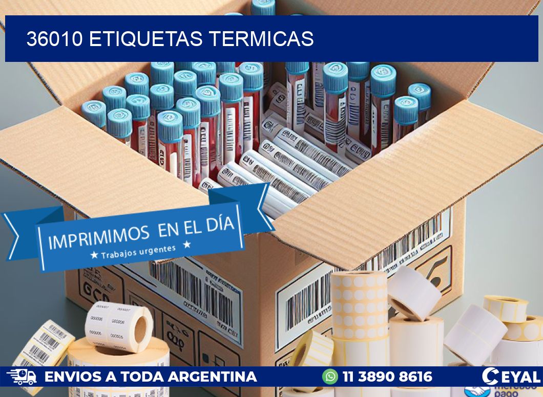 36010 ETIQUETAS TERMICAS