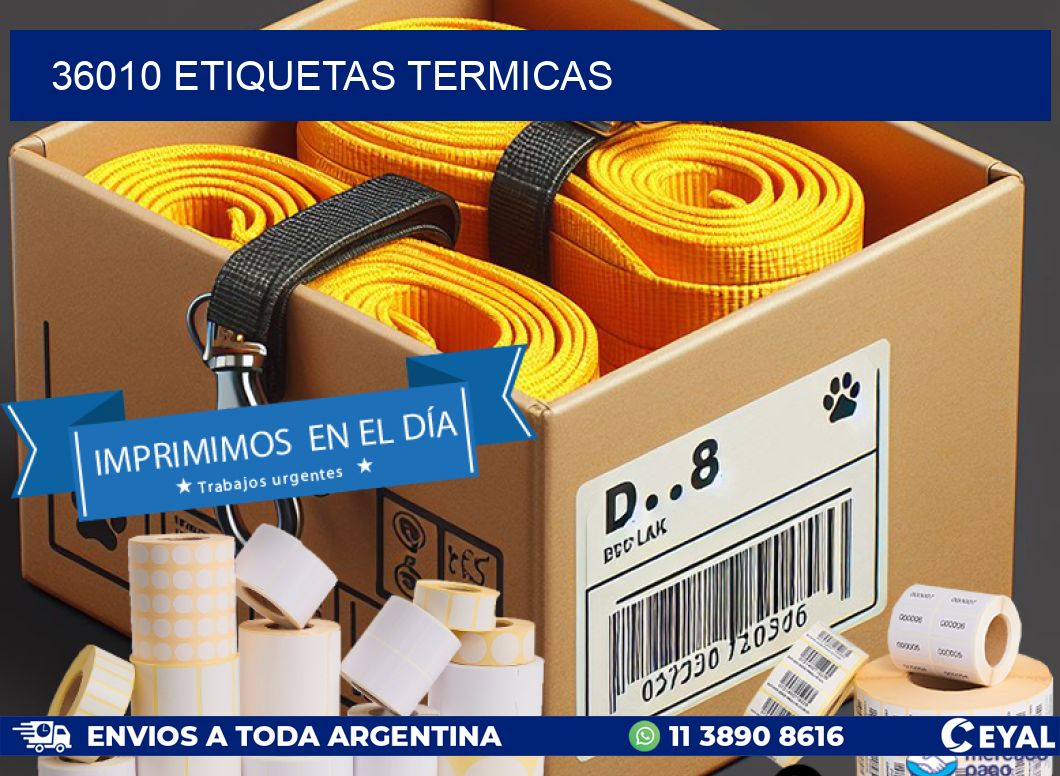 36010 ETIQUETAS TERMICAS