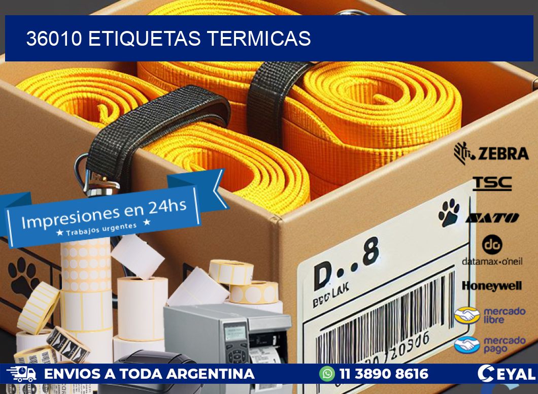 36010 ETIQUETAS TERMICAS