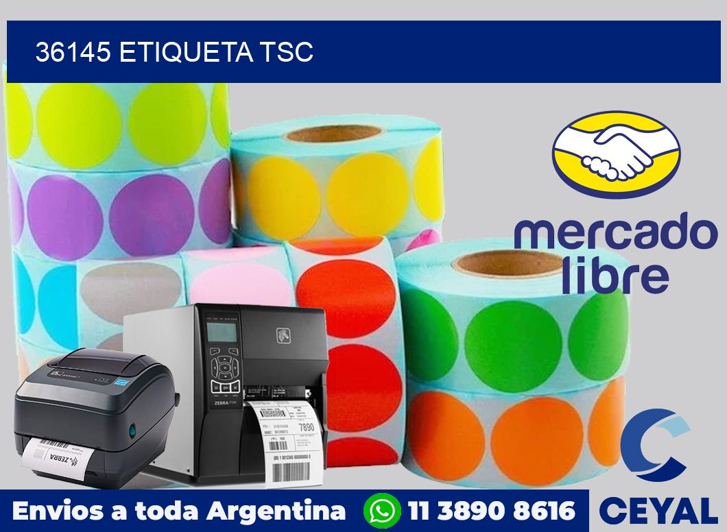 36145 etiqueta tsc