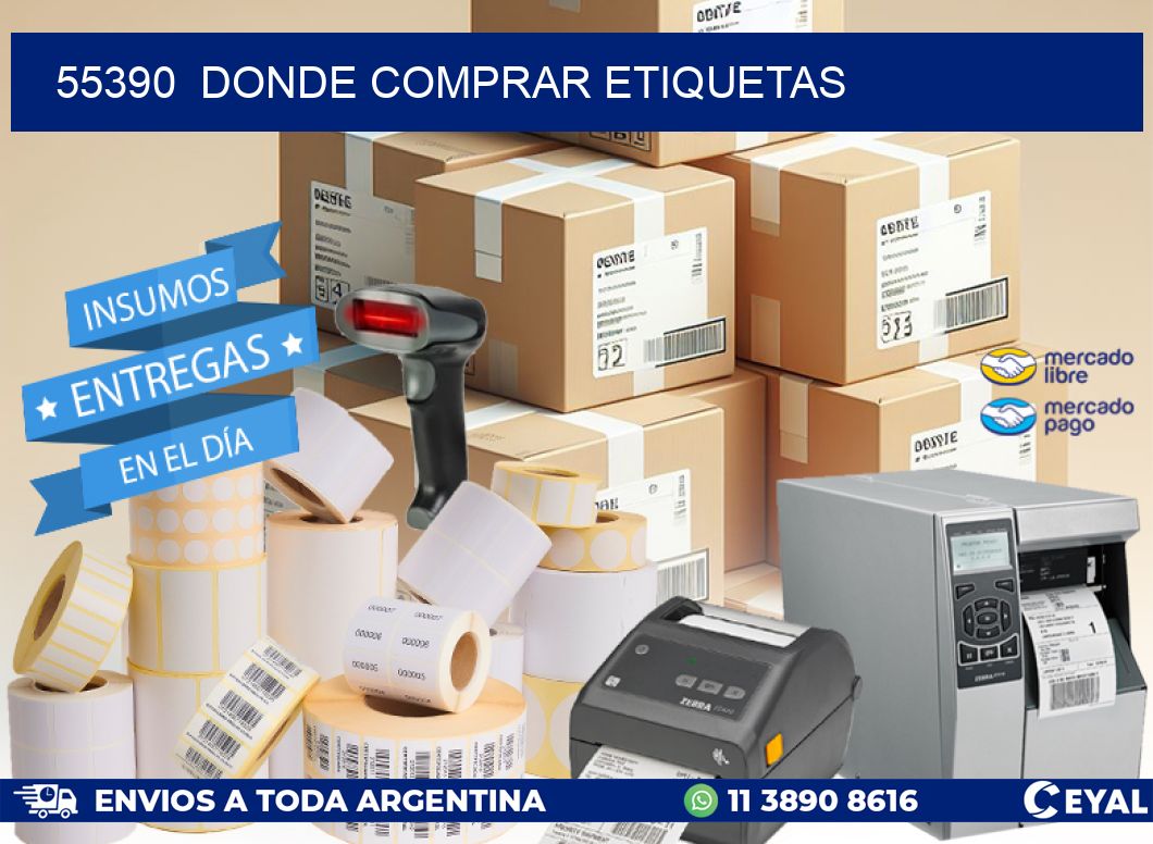 55390 donde comprar etiquetas