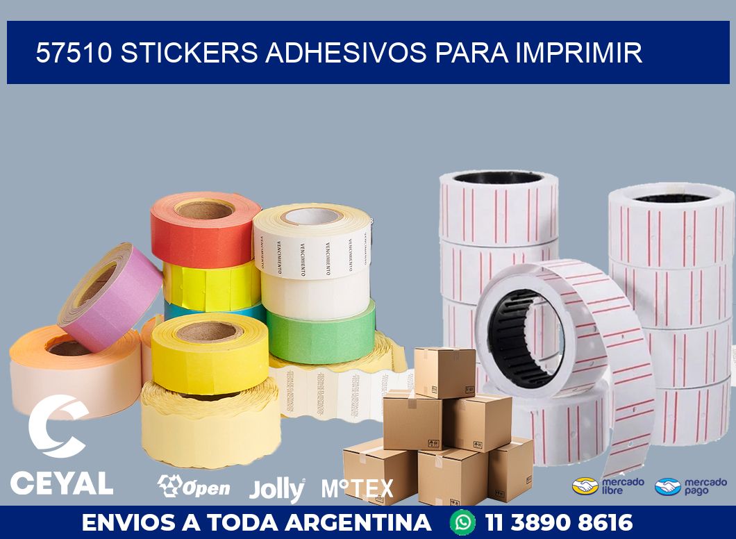 57510 stickers adhesivos para imprimir