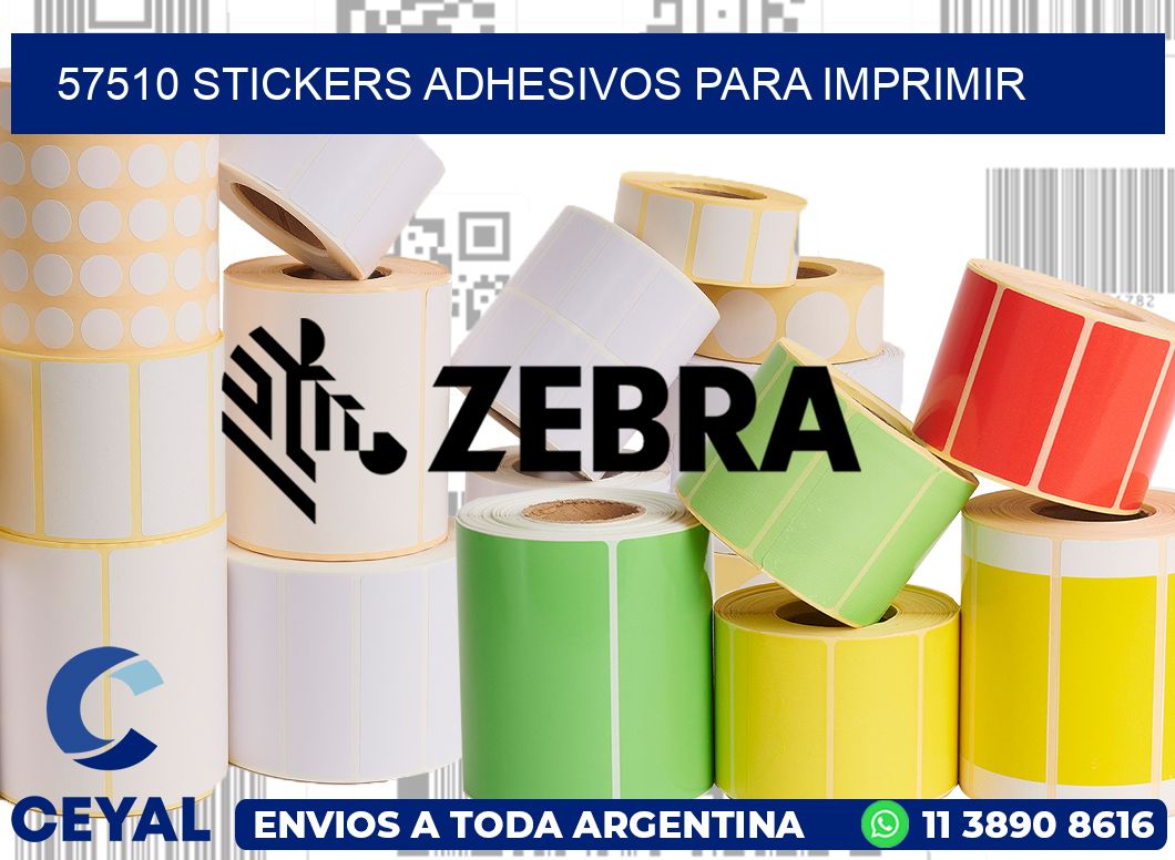57510 stickers adhesivos para imprimir