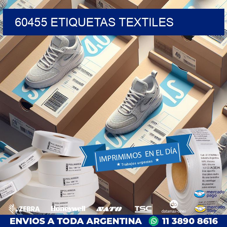 60455 ETIQUETAS TEXTILES