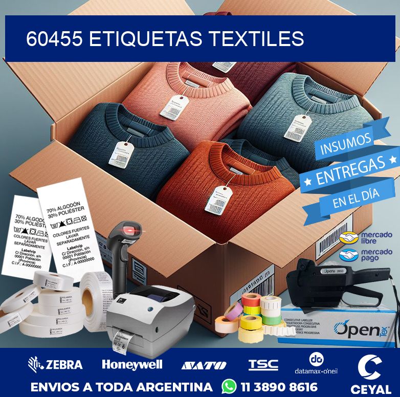 60455 ETIQUETAS TEXTILES