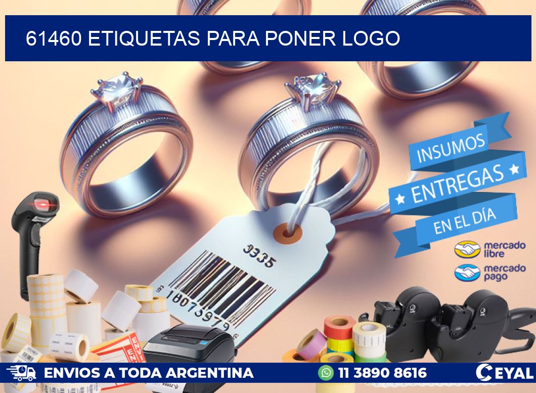 61460 ETIQUETAS PARA PONER LOGO