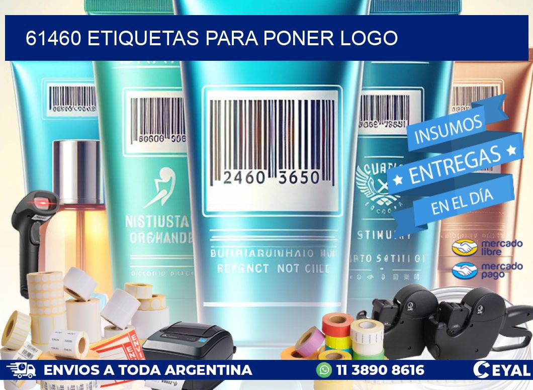 61460 ETIQUETAS PARA PONER LOGO