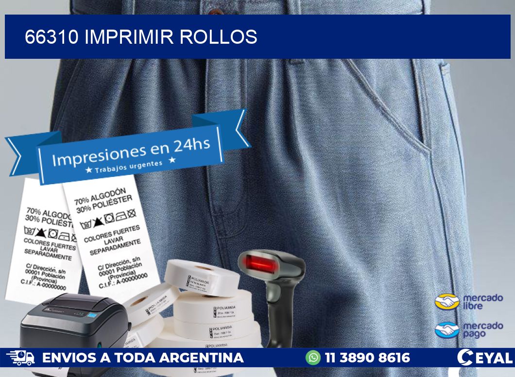 66310 imprimir rollos